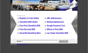 Socialbookmarkingsubmissionz.com thumbnail