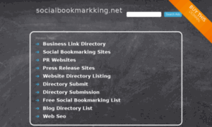 Socialbookmarkking.net thumbnail