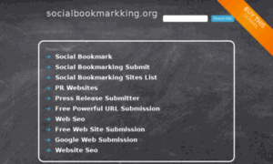 Socialbookmarkking.org thumbnail