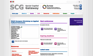 Socialcapitalgateway.org thumbnail