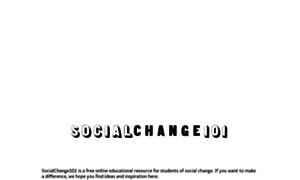 Socialchange101.org thumbnail