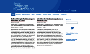 Socialchangeswitzerland.ch thumbnail