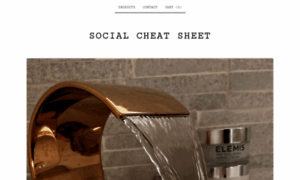 Socialcheatsheet.bigcartel.com thumbnail