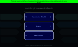 Socialenginecustomization.in thumbnail