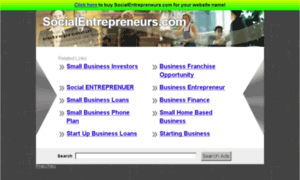 Socialentrepreneurs.com thumbnail