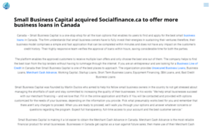Socialfinance.ca thumbnail