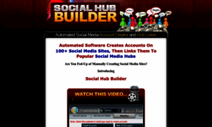 Socialhubbuilder.com thumbnail