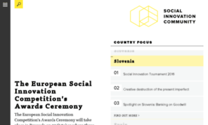 Socialinnovationeurope.eu thumbnail