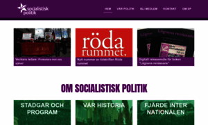 Socialistiskapartiet.se thumbnail