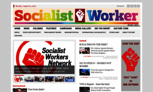 Socialistworkeronline.net thumbnail