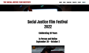 Socialjusticefilmfestival.org thumbnail