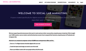 Sociallabmarketing.com thumbnail