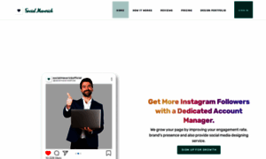 Socialmaverick.webflow.io thumbnail