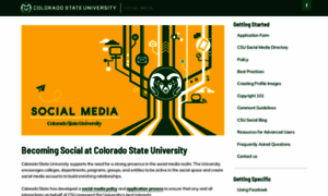 Socialmedia.colostate.edu thumbnail