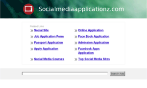 Socialmediaapplicationz.com thumbnail