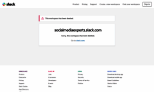 Socialmediaexperts.slack.com thumbnail