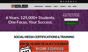 Socialmediamarketinguniversity.com thumbnail