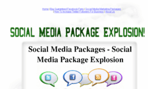 Socialmediapackageexplosion.com thumbnail