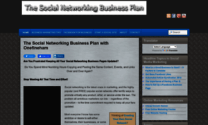 Socialnetworkingbusinessplan.com thumbnail