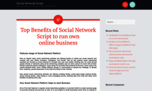 Socialnetworkscriptncrypted.wordpress.com thumbnail