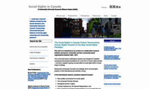 Socialrightscura.ca thumbnail