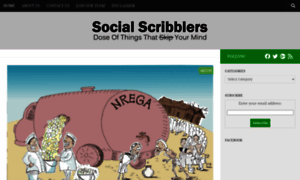 Socialscribblers.in thumbnail
