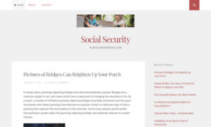 Socialsecurityblogs.wordpress.com thumbnail