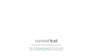 Socialtech.nominettrust.org.uk thumbnail