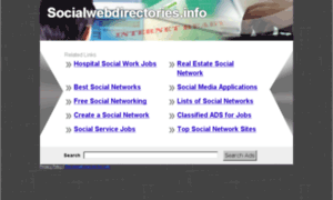 Socialwebdirectories.info thumbnail