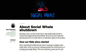 Socialwhale.com thumbnail