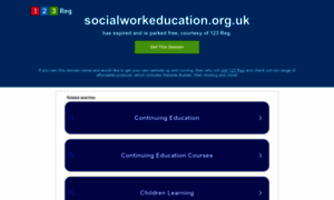 Socialworkeducation.org.uk thumbnail