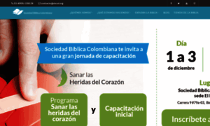 Sociedadbiblicacolombiana.com thumbnail