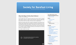 Societyforbarefootliving.wordpress.com thumbnail