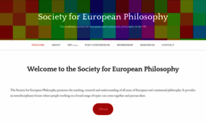 Societyforeuropeanphilosophy.com thumbnail