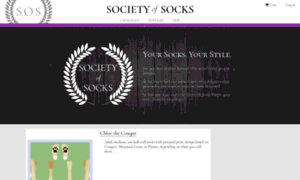 Societyofsocks.us thumbnail