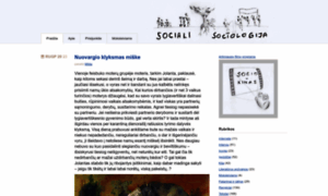 Sociologai.lt thumbnail