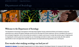 Sociology.georgetown.edu thumbnail