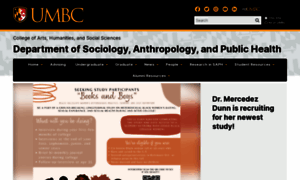 Sociology.umbc.edu thumbnail