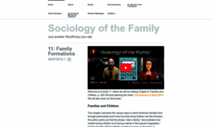 Sociologyofthefamily.wordpress.com thumbnail
