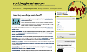 Sociologytwynham.com thumbnail