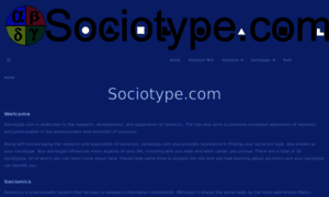 Sociotype.com thumbnail
