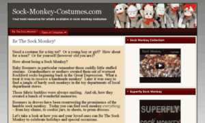 Sock-monkey-costumes.com thumbnail