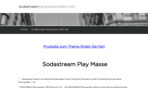 Sodastream-blognetwork360.info thumbnail