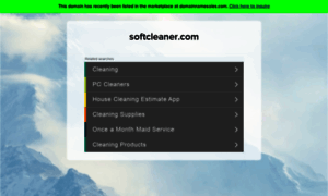 Softcleaner.com thumbnail