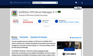 Softether-vpn-server-manager.software.informer.com thumbnail