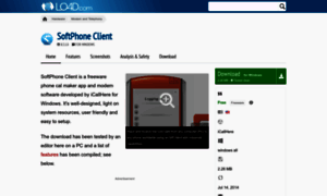Softphone-client.en.lo4d.com thumbnail