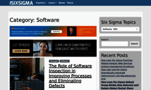 Software.isixsigma.com thumbnail