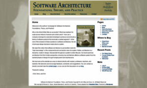 Softwarearchitecturebook.com thumbnail