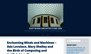 Softwarearchitecturezen.wordpress.com thumbnail