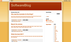 Softwareblogger6.blogspot.com thumbnail